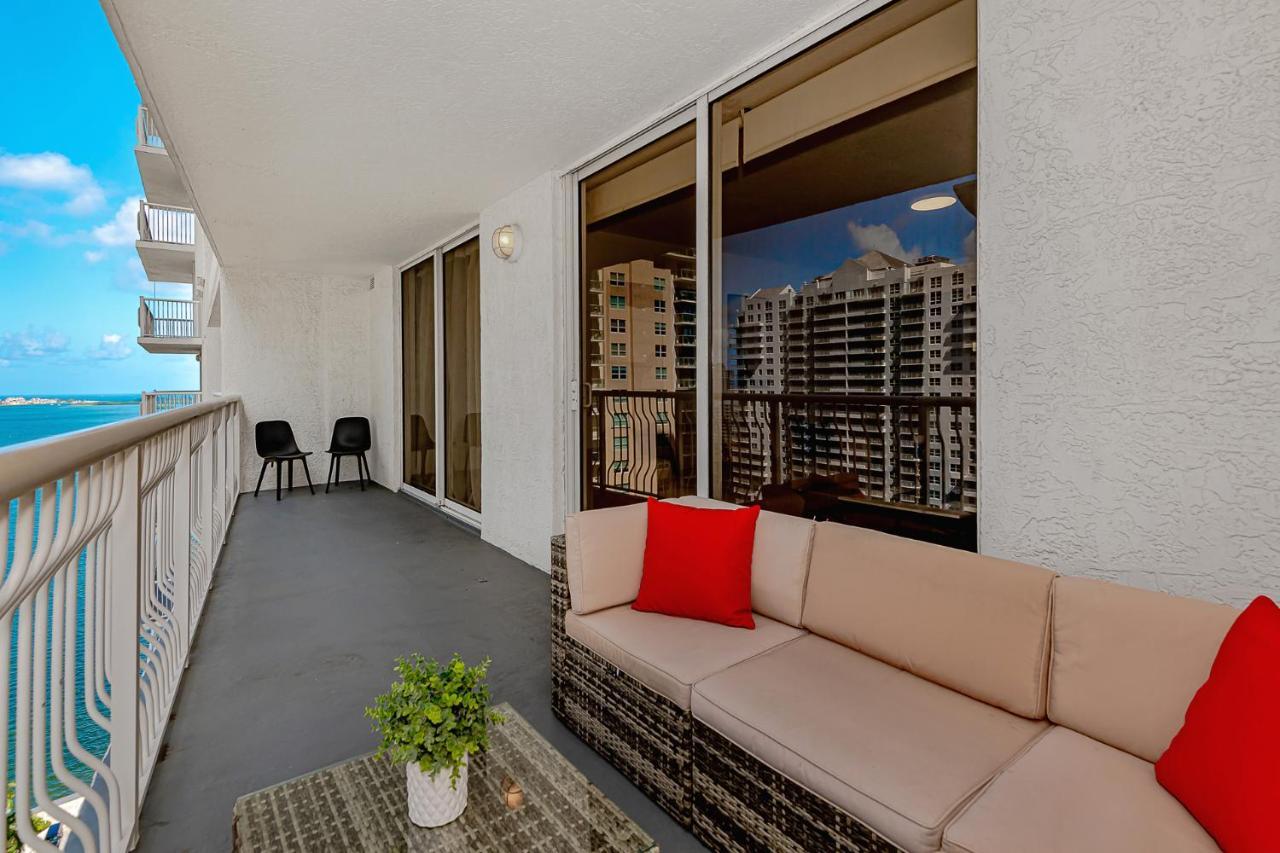 Lovely Condo With City & Ocean Views. Sleep Up To 6 People! Miami Bagian luar foto