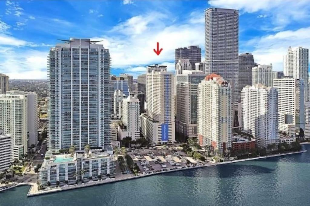 Lovely Condo With City & Ocean Views. Sleep Up To 6 People! Miami Bagian luar foto